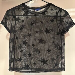 Mesh Aeropostale crop top